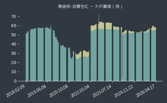 導線架-消費性IC 大戶籌碼