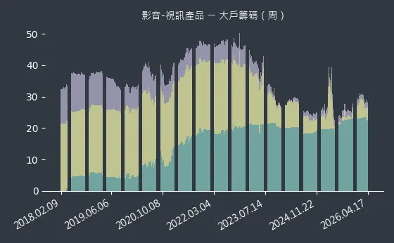 影音-視訊產品 大戶籌碼