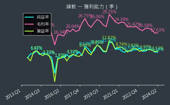 4953 緯軟 獲利能力