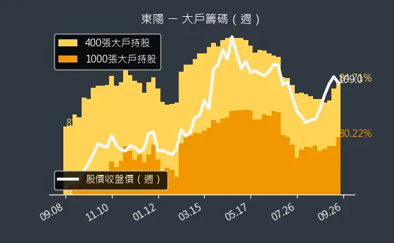 1319 東陽 大戶籌碼