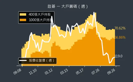 6285 啟碁 大戶籌碼