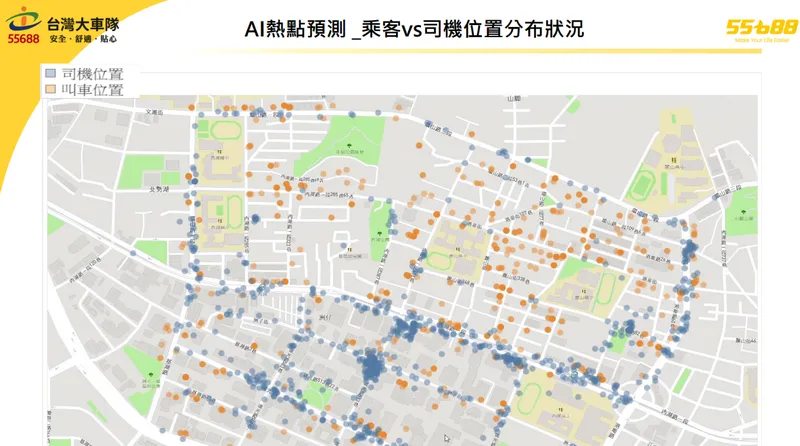 大車隊 AI 熱點預測