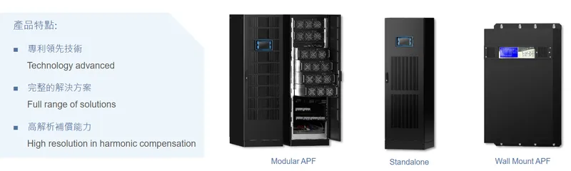 盈正豫順電子主動式電力濾波器