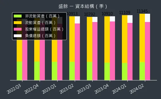 2029 盛餘 資本結構