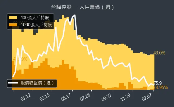 2636 台驊控股 大戶籌碼