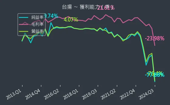 2314 台揚 獲利能力