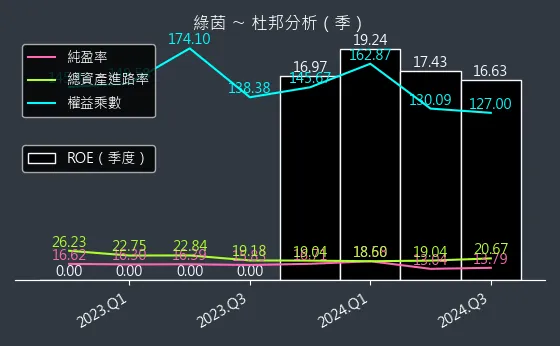 6846 綠茵 杜邦分析