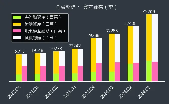 6806 森崴能源 資本結構