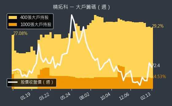 4951 精拓科 大戶籌碼