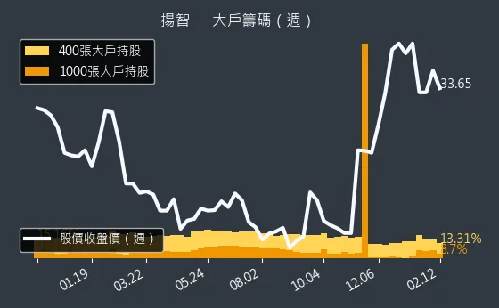 3041 揚智 大戶籌碼