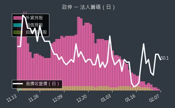 8481 政伸 法人籌碼