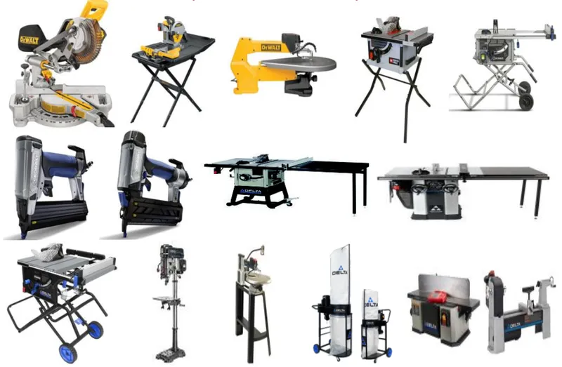 錩泰工業主要產品-電動工具與氣動工具