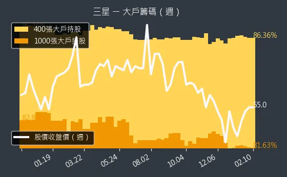 5007 三星 大戶籌碼