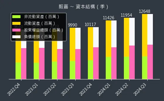 2402 毅嘉 資本結構