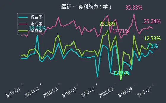 2415 錩新 獲利能力