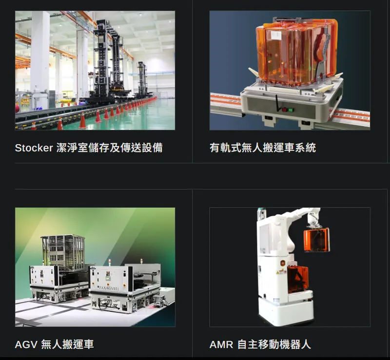 盟立 AMHS 自動物料搬送系統