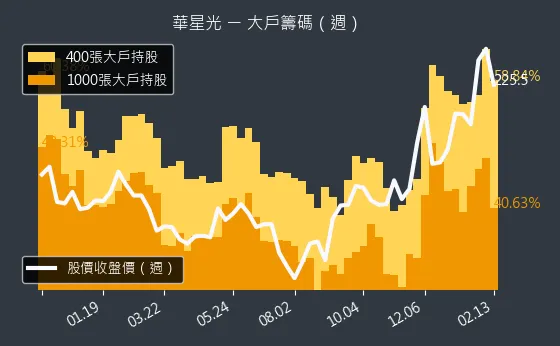 4979 華星光 大戶籌碼