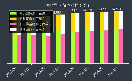 2316 楠梓電 資本結構