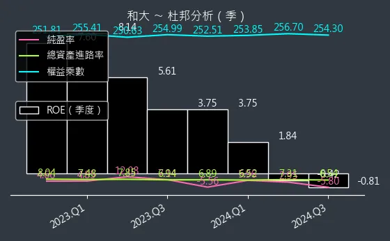 1536 和大 杜邦分析