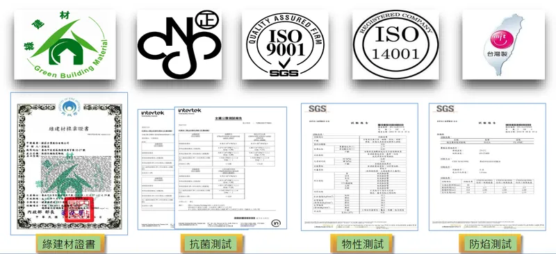 鉅橡企業相關認證