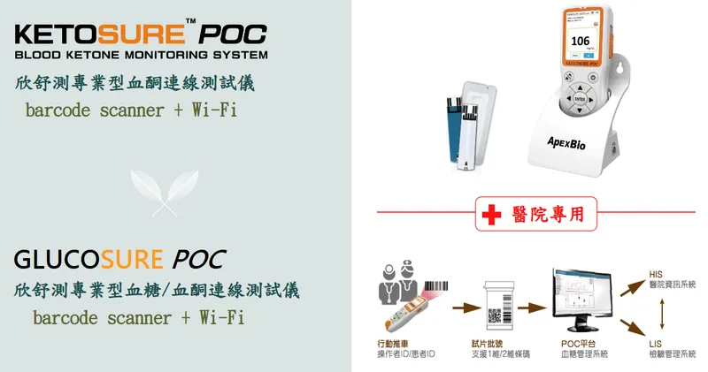 五鼎專業型血酮連線測試儀