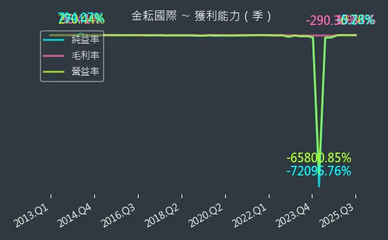 4950 金耘國際 獲利能力