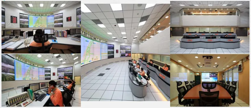 華電聯網台灣中區高速公路交通控制中心