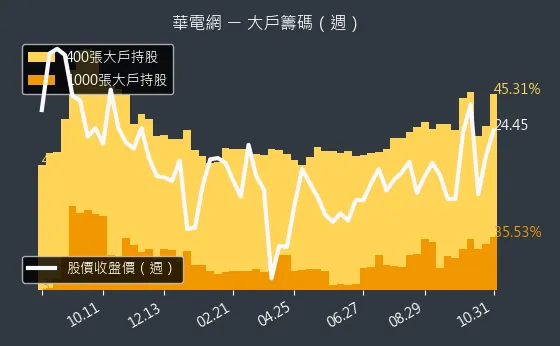 6163 華電網 大戶持股變動、集保戶變化