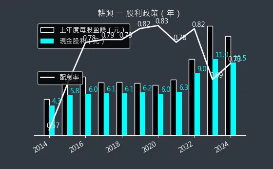 6146 耕興 股利政策