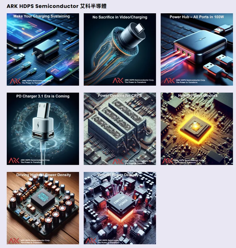 增你強代理 ARK HDPS Semiconductor 艾科半導體