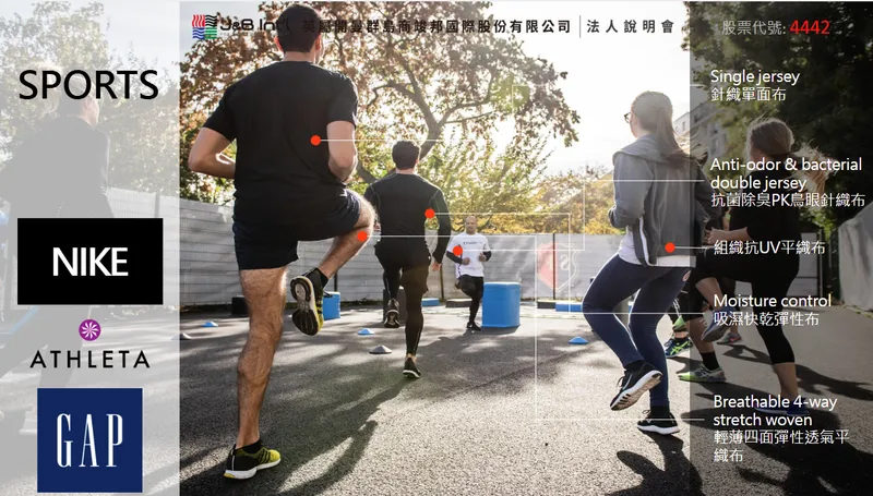 竣邦國際運動服飾