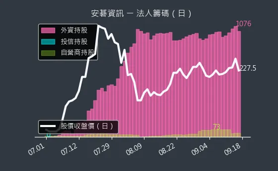 6690 安碁資訊 法人籌碼