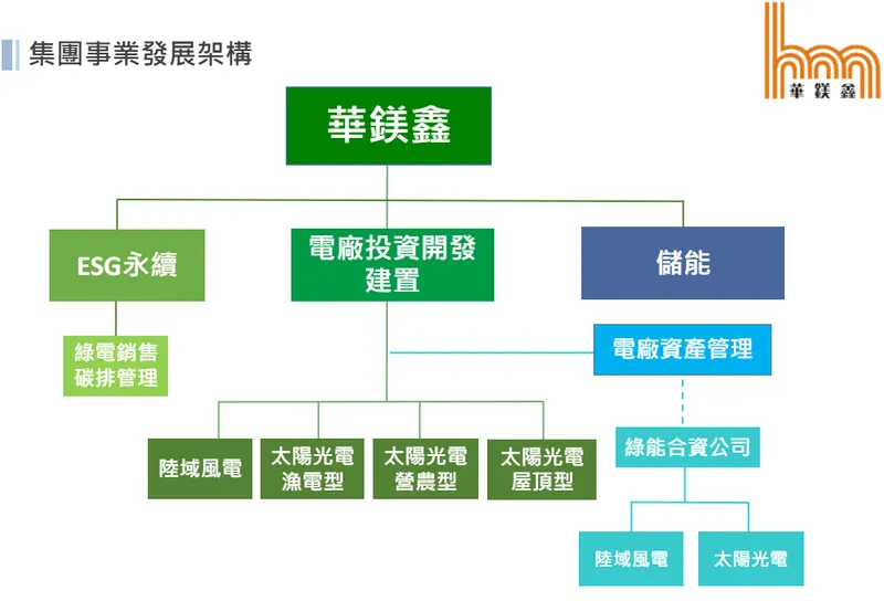 麗升集團事業發展架構