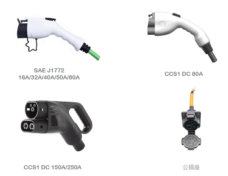 良維科技電動車充電耦合器和插座-2