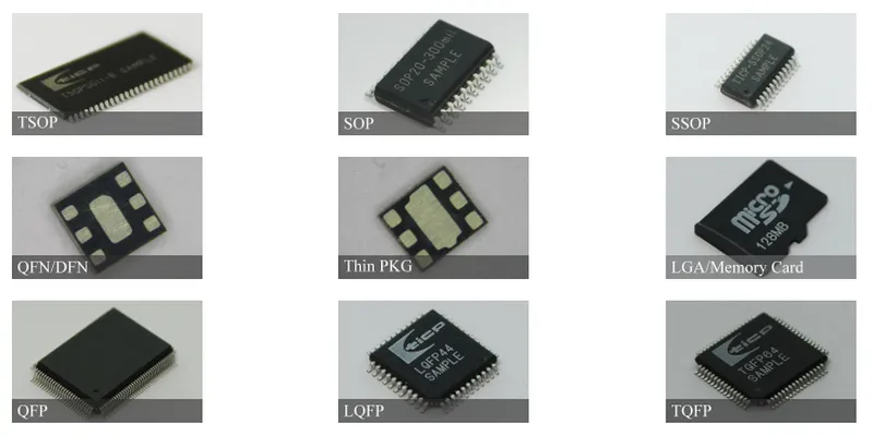 典範半導體主要產品封裝技術