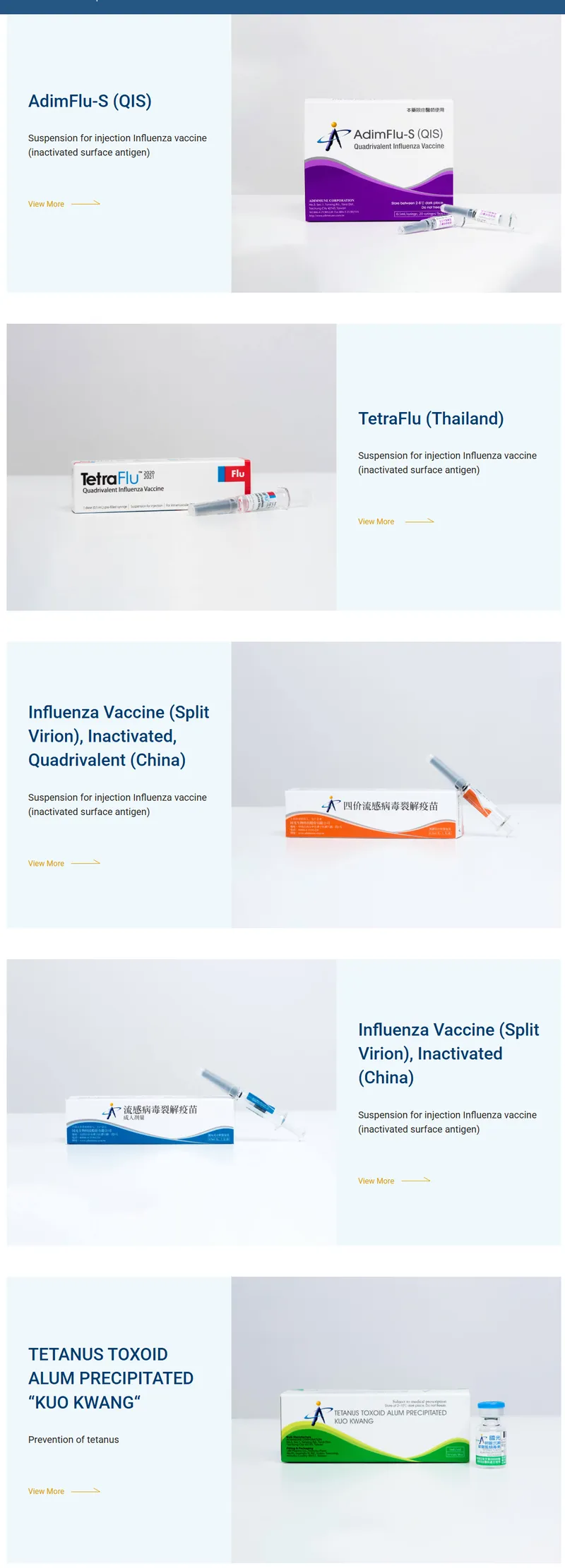 國光生技流感疫苗產品