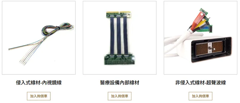 萬旭電業醫療線材