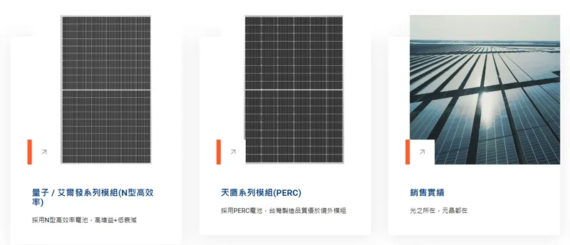 元晶太陽能太陽能模組