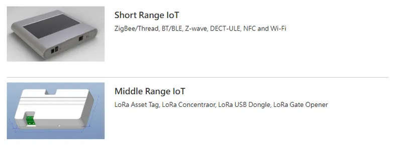 展達通訊IoT 產品
