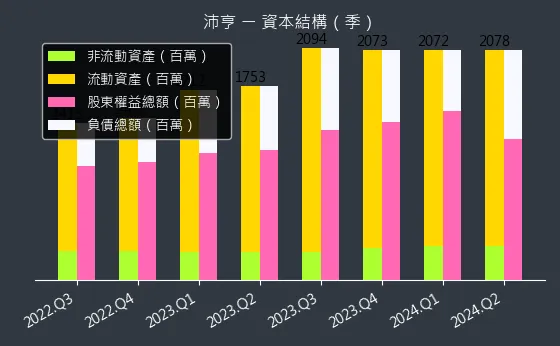 6291 沛亨 資本結構