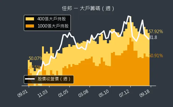 6284 佳邦 大戶籌碼