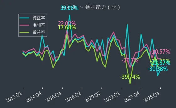 1314 中石化 獲利能力