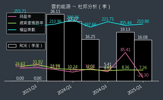 6869 雲豹能源 杜邦分析