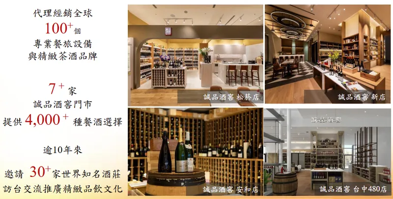 誠品生活誠品酒窖及品牌代理